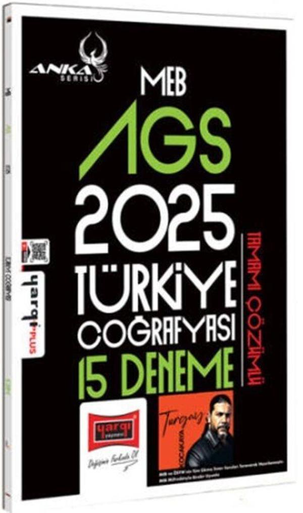 2025 MEB AGS Anka Serisi Türkiye Coğrafyası Tamamı Çözümlü 15 Deneme Yargı Yayınları - Yargı Yayınları - Image 1