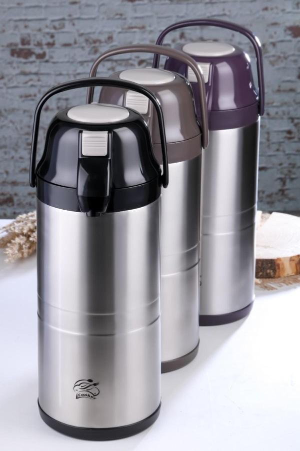 Cooker Pompalı Çelik Termos 4.5 Lt Tekli CKR2009  - Image 1