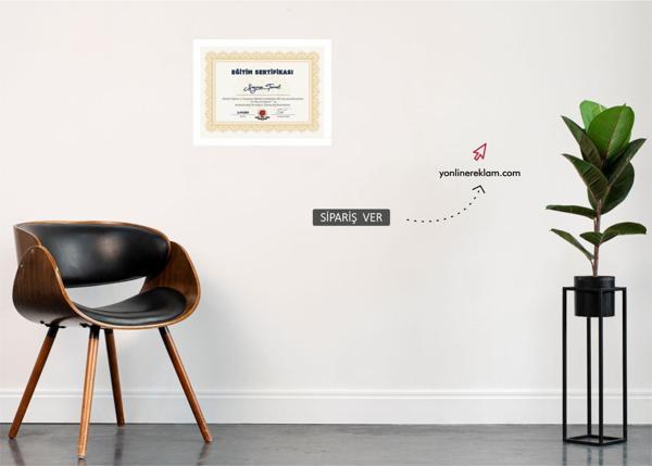 Beyaz Sertifika&Diploma Çerçevesi - Image 1