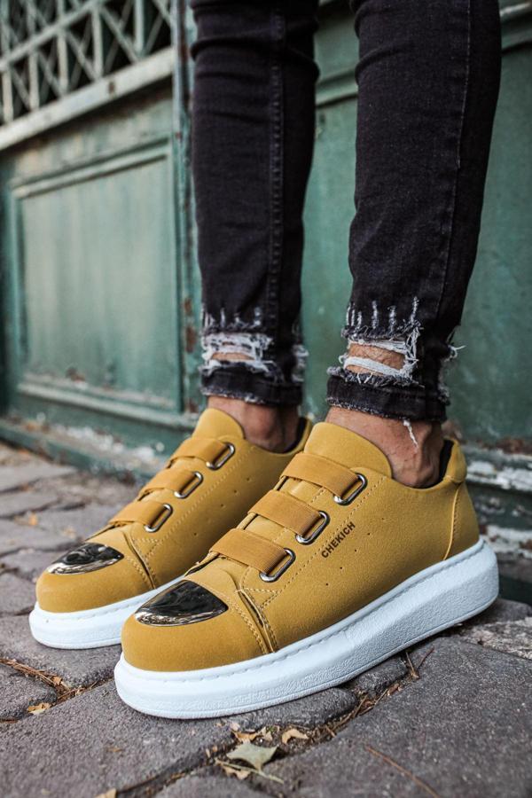 CH251 SBT Mirror Suede Erkek Ayakkabı CAMEL - Image 1