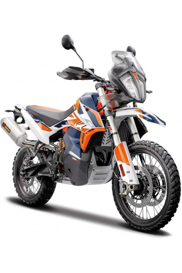 Motorsiklet 1:18 Burago KTM 790 ADVENTURE R RALLY - Image 1