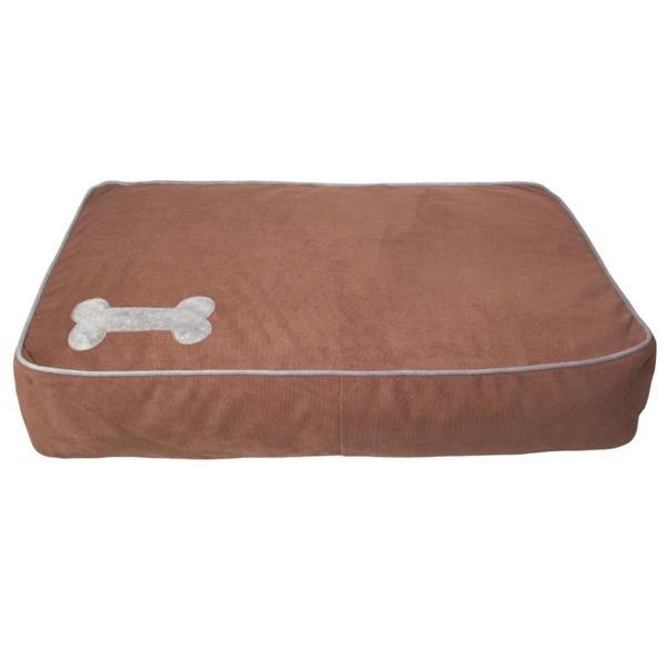 Lepus Dolcemera Kedi Köpek Yatağı Kahve 100X70X20 Cm - Image 1