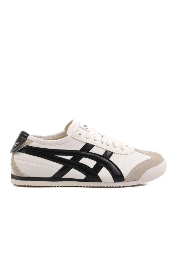 Beyaz Bağcıklı Unisex Spor Ayakkabı E-2006 G - Image 1