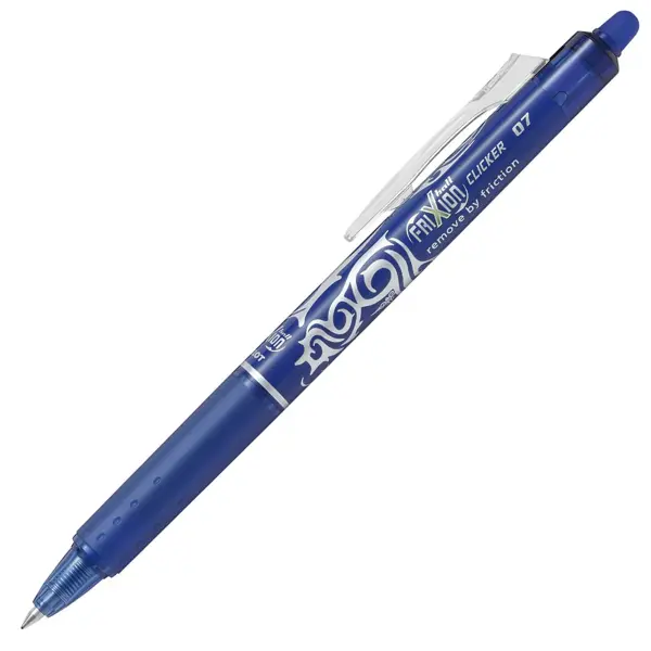 Pilot Frixion Clicker 0.7mm Silinebilir Jel Mürekkepli Kalem Mavi / - Image 1