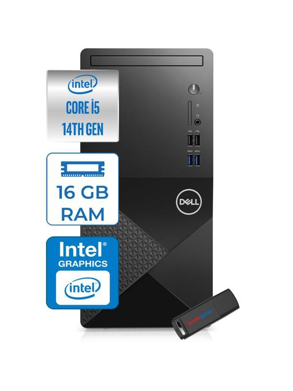 Dell Vostro 3020MT Intel Core I5 14400 16GB 512GB SSD Freedos Masaüstü Bilgisayar ZTN2042VDT3020MTF107+ZETTAUSBBELLEK - Image 1
