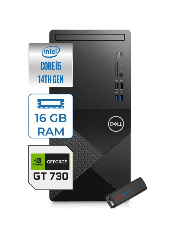 Dell Vostro 3020MT Intel Core I5 14400 16GB 4tb SSD 4GB/GT730 Freedos Masaüstü Bilgisayar ZTN2042VDT3020MTGF110+ZETTAUSBBELLEK - Image 1