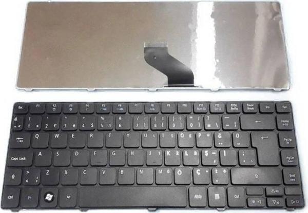 İnfostar Acer Aspire 4810TZ Uyumlu Notebook Klavyesi Siyah - TR - Image 1