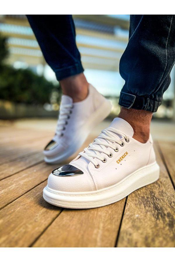 CH175 CBT Mirror Erkek Ayakkabı BEYAZ - Image 1