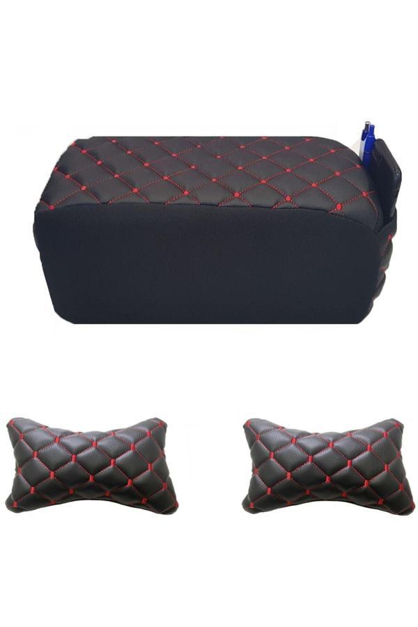 Caraks Fiat 500L 2013-2020 Arası Kolçak Kol Dayama + Boyunluk - Image 1