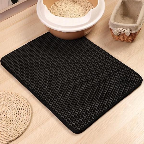 Kedi Elekli Tuvalet Önü Paspası  45 cm - 65 cm Gr - Image 1