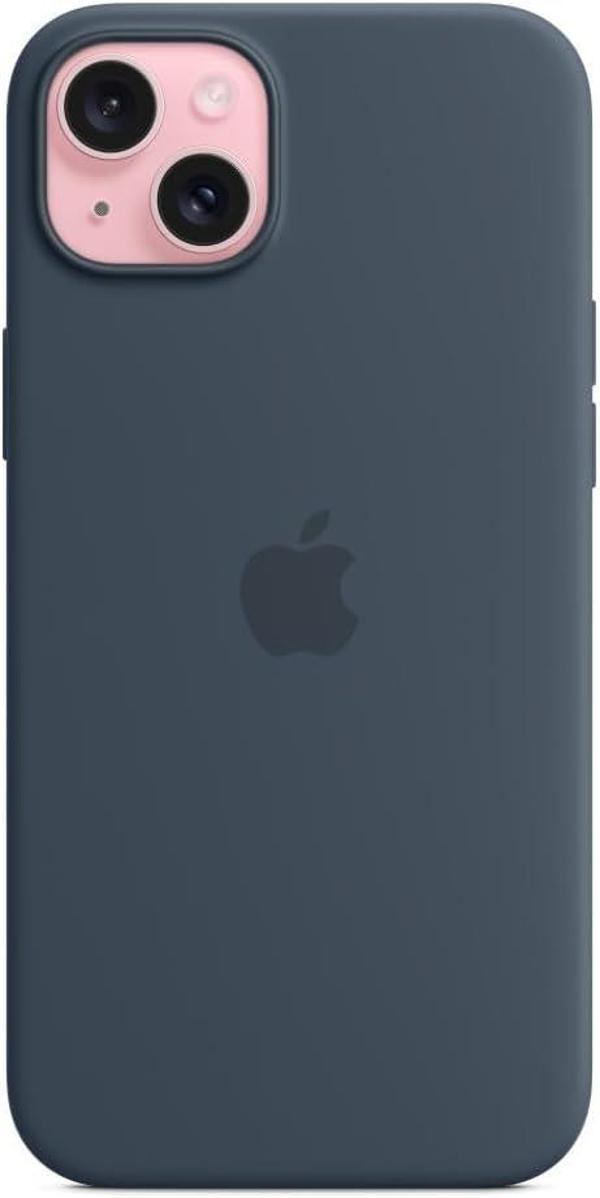 iPhone 15 Plus MagSafe Özellikli Silikon Fırtına Mavisi Kılıf MT123ZM/A - Image 1