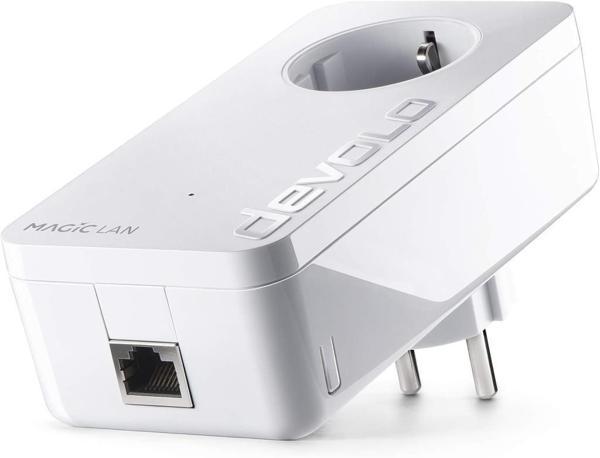 Devolo Magic 2 LAN (1-1-1) I Ek WiFi Güçlendirici Adaptör I Powerline: 2.400 Mbps I 2x gigabit LAN bağlantı noktası I Wi - Image 1