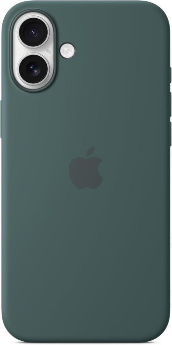 iPhone 16 Plus için MagSafe özellikli Silikon Kılıf – Göl Yeşili - Image 1