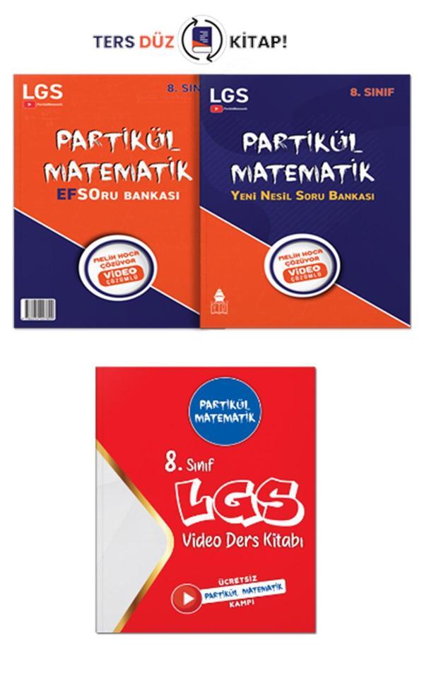 8. Sınıf Yeni Nesil Efso Matematik Soru Bankası  ve Kamp Kitabı - Partikül Matematik - Tonguç Kampüs - Image 1