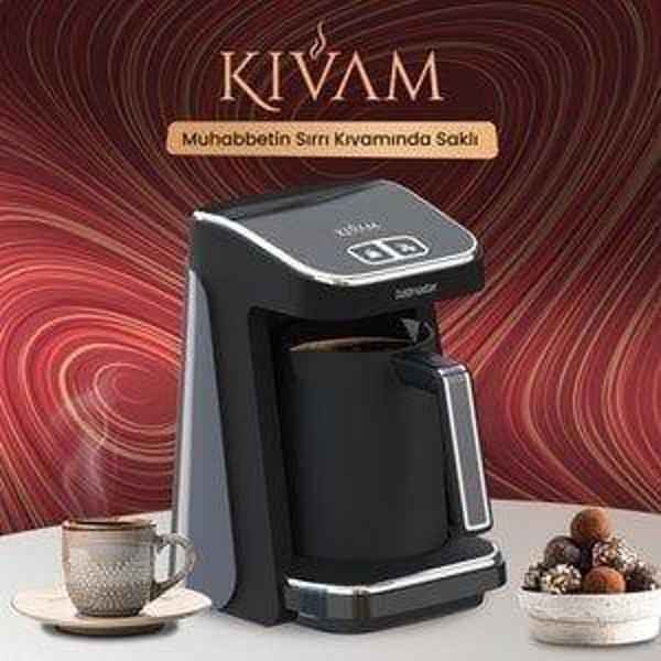 Goldmaster GM8380AN Kıvam Geniş Hazne Antrasit Türk Kahve Makinesi - Image 1