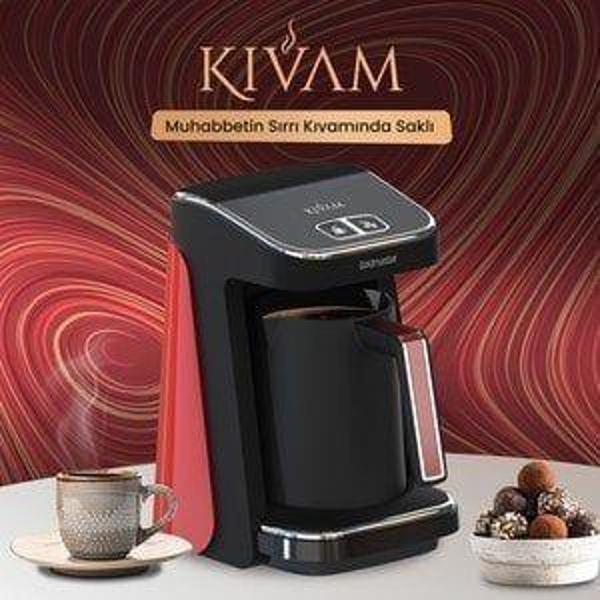 Goldmaster GM8380K Kıvam Geniş Hazne Kırmızı Türk Kahve Makinesi - Image 1