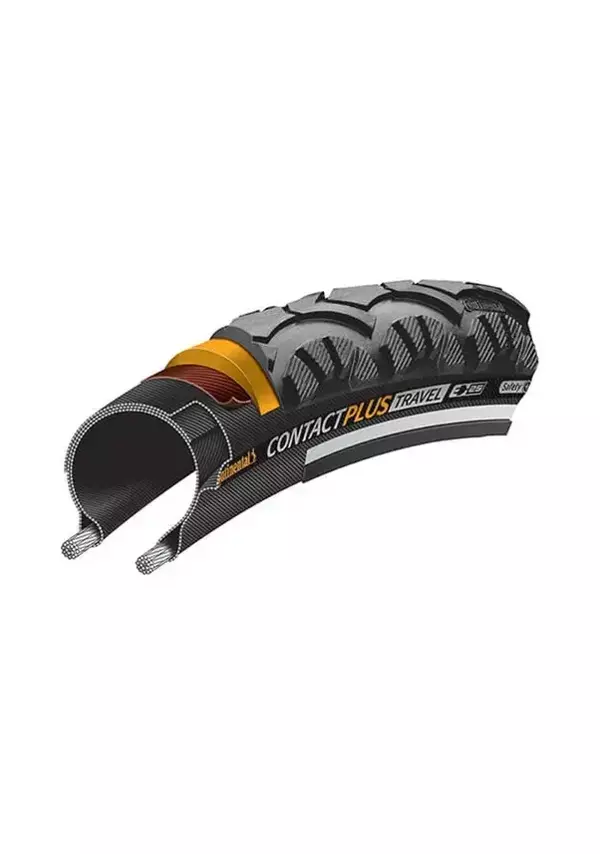 CONTINENTAL CONTACT PLUS TRAVEL 700x35C TELLİ DIŞ LASTİK - Image 1