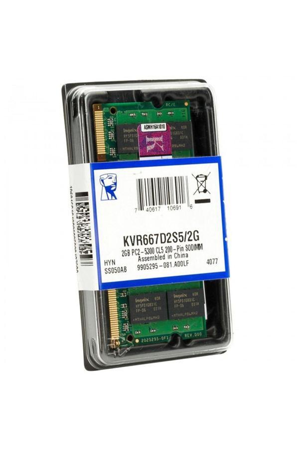 Oem 2 Gb 667 Mhz Ddr2 Notebook Ram Kutulu - Kvr667D2S5/2G - Image 1