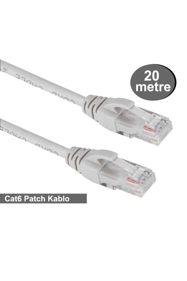 Oem Gabble Gab-C620 Cat-6 20 Mt. Patch Kablo - Image 1