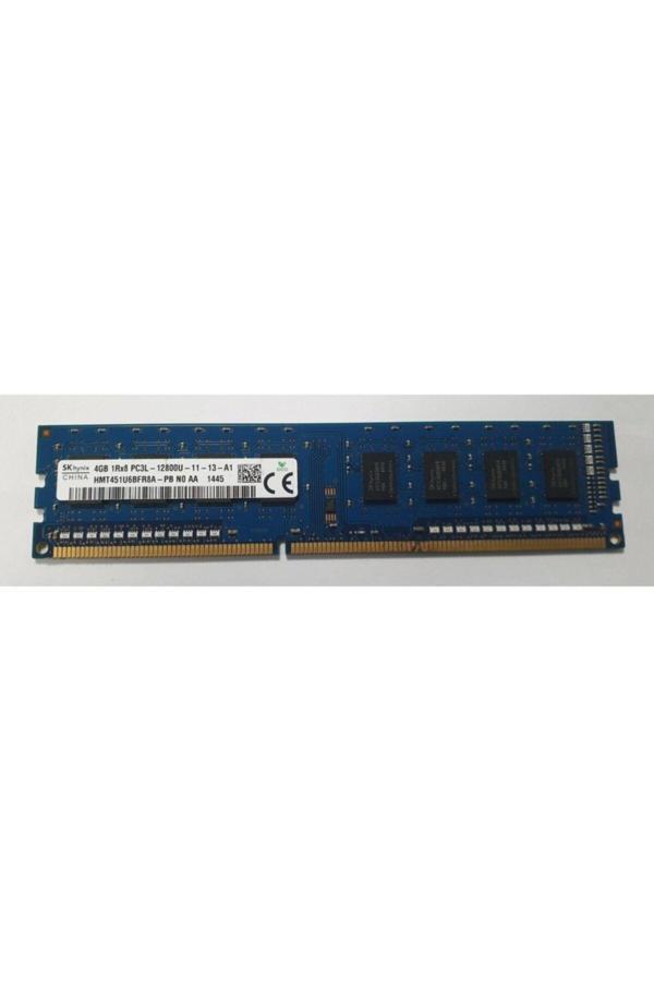 Hynix 4Gb Pc Ram 1Xr8 Pc3-12800S-11-12-A1 Hmt451U6Afr8C-Pb No Masaüstü Ram Bellek - Image 1
