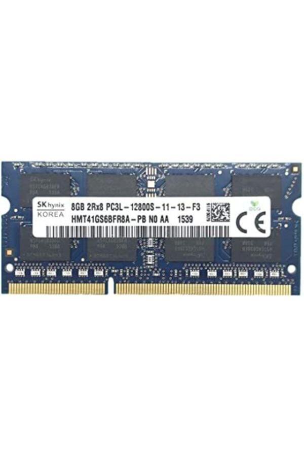 Hynix Sk Hmt41Gs6Bfr8A-Pb 8Gb Ddr3-1600 Mhz Pc3L 12800 1.35V 16 Çip Notebook Ram Kutusuz - Image 1