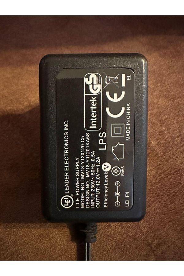 Kync Leader Mv18-Y120150-C5 Mv18-Y11201Ka5S 12V 12V 1.2A, 5.5/2.1Mm  Ac Adaptör - Image 1