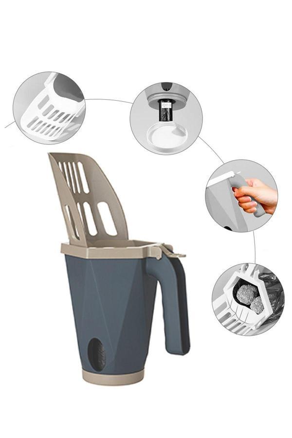 Pribor Çöp Torbası Hazneli Kum Küreği - Image 1