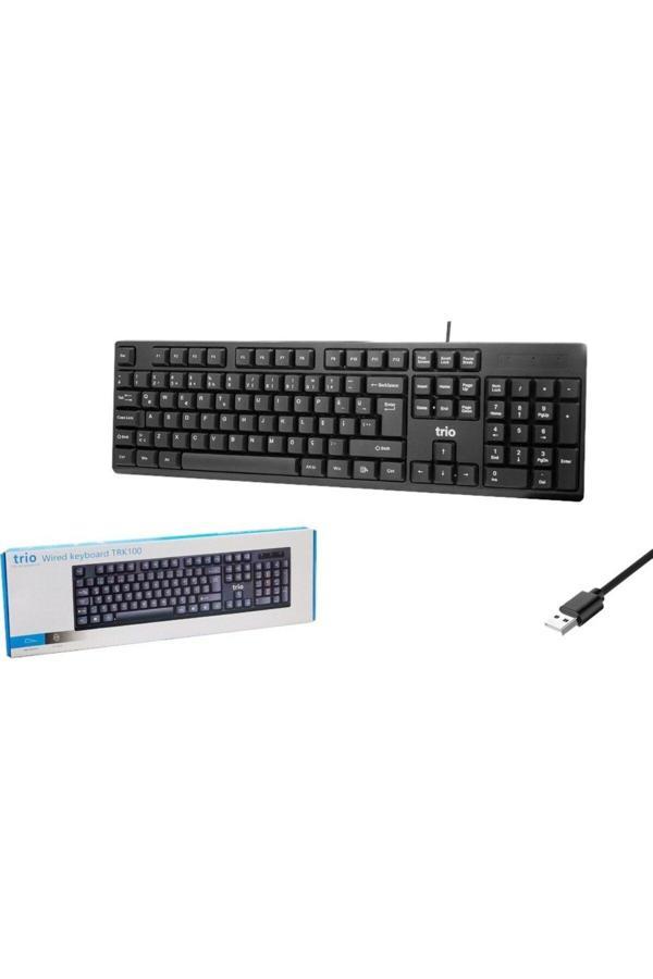 Kync Trk100 Standart Kablolu Q Türkçe Klavye - Image 1