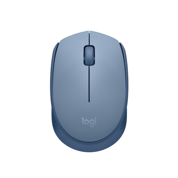 LOGITECH 910-006866, M171 BlueGrey, USB Nano 2,4G Kablosuz, 1000dpi, Optik, 3 Tuşlu, 12ay Pil Ömrü, Mouse - Image 1