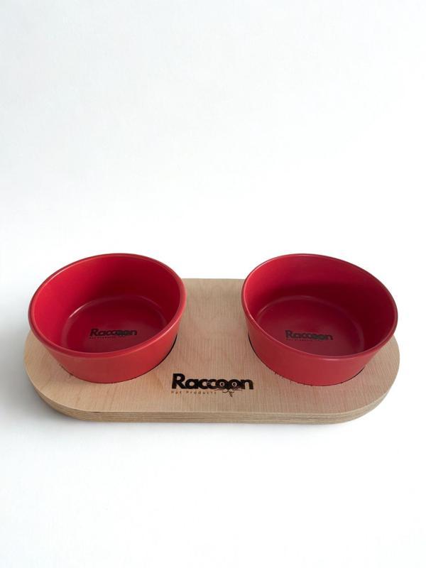 Raccoon Zeus 16 Cm Çift Tablalı Kırmızı - Image 1