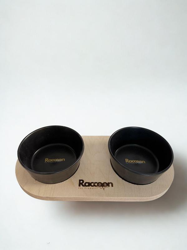 Raccoon Zeus 16 Cm Çift Tablalı Siyah - Image 1