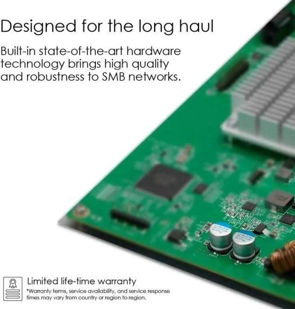 ZYXEL 24 Bağlantı Noktalı Gigabit Ethernet Akıllı Switch GS1900-24 48-Port | 4x SFP - Image 1