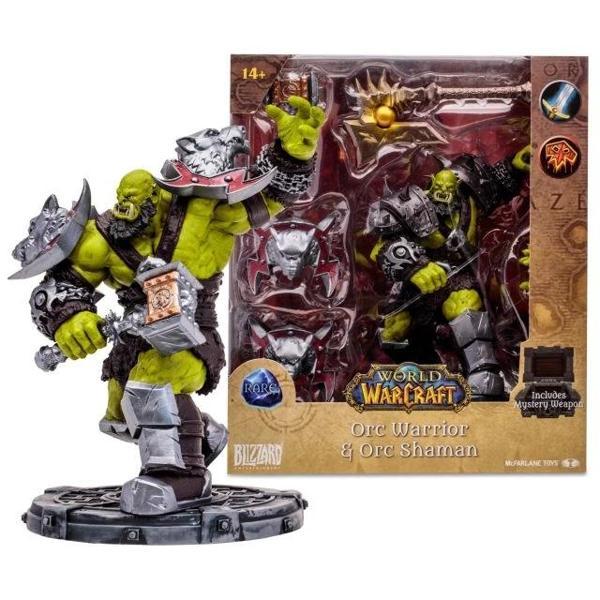 McFarlane - World of Warcraft - Orc: Shaman/Warrior Figürü (Rare) Classic - Image 1