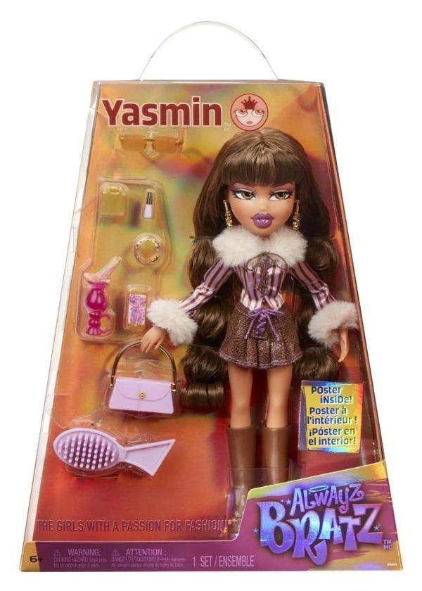 Bratz Alwayz Yasmin Fashion Bebek 10 Aksesuar ve Posterler - Image 1