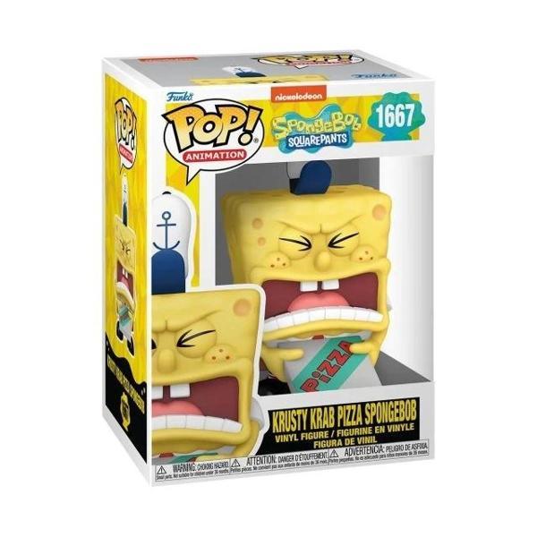 Funko Sünger Bob Krusty Krab Pizza Figürü - Image 1