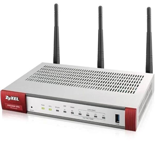 ZyXEL Yeni Nesil VPN Güvenlik Duvarı USG20W-VPN 1 WAN - Image 1