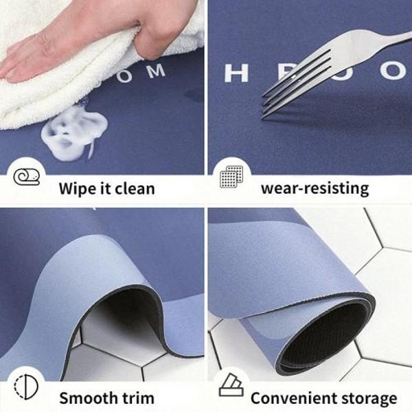 Banyo Dekoru için Süper Emici Paspas - Image 1
