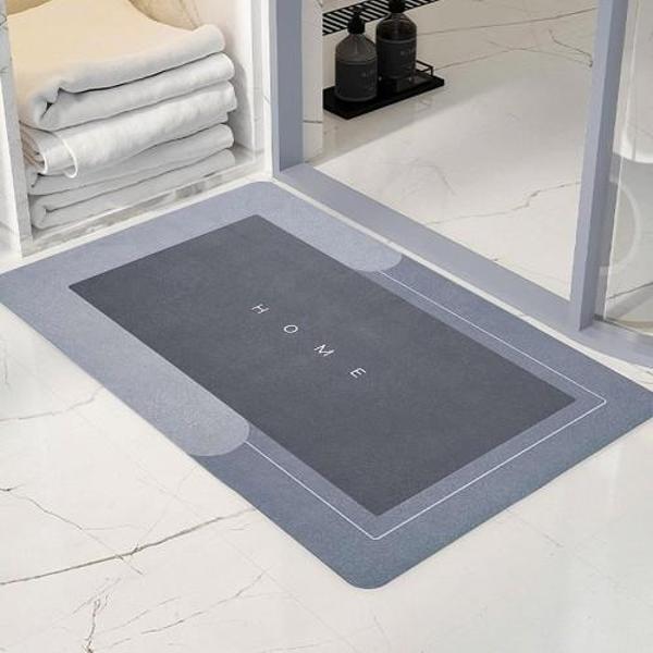 Banyo Dekoru için Süper Su Emici Kaymaz Tabanlı Paspas - Image 1