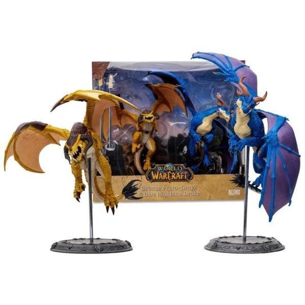 McFarlane Toys - World of Warcraft Bronze Proto-Drake and Blue Figür - Image 1