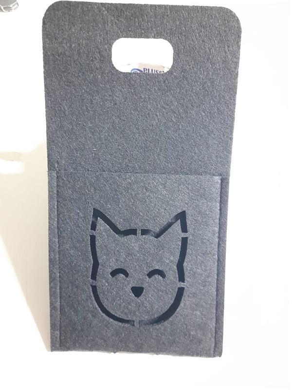 Büro Ev Ofis Düzeni için Prize Takılır Kablo Telefon Tutucu Kılıf Keçeli Organizer - Image 1