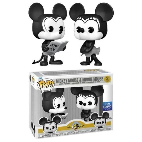 Funko Disney Mickey Fare ve Minnie Fare Figürü - Image 1