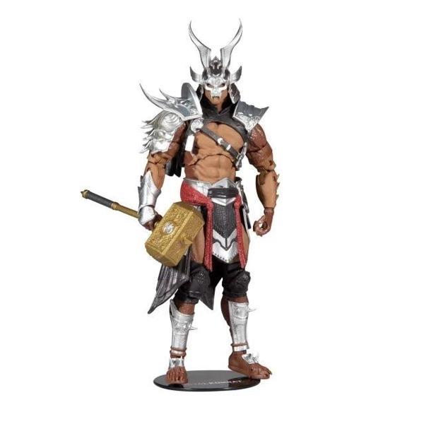 McFarlane Toys Mortal Kombat Shao Kahn Aksiyon Figürü (Platinum Kahn) - Image 1