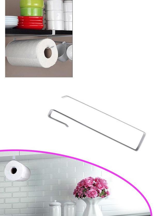 Büro Ev Ofis Yazlık için Raf Altı Kağıt Havlu Askılığı - Image 1