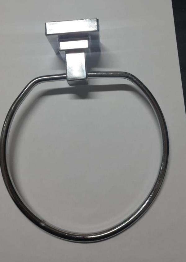 Büro Ev Ofis Yazlık için Yapışkanlı Metal Yuvarlak Havluluk Askısı - Image 1