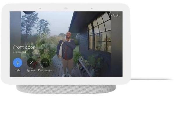 Google Nest Hub 17,78Cm Akıllı Ekran (2. Nesil) - Chalk - Image 1