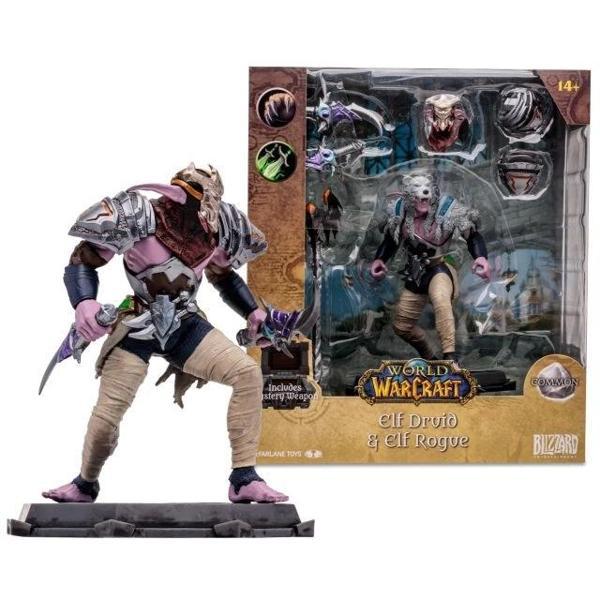 McFarlane - World of Warcraft - Elf: Druid/Rogue Figürü (Common) - Image 1