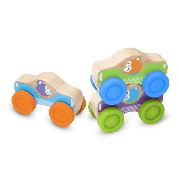Melissa & Doug Hayvan İstifleme Arabaları - Image 1