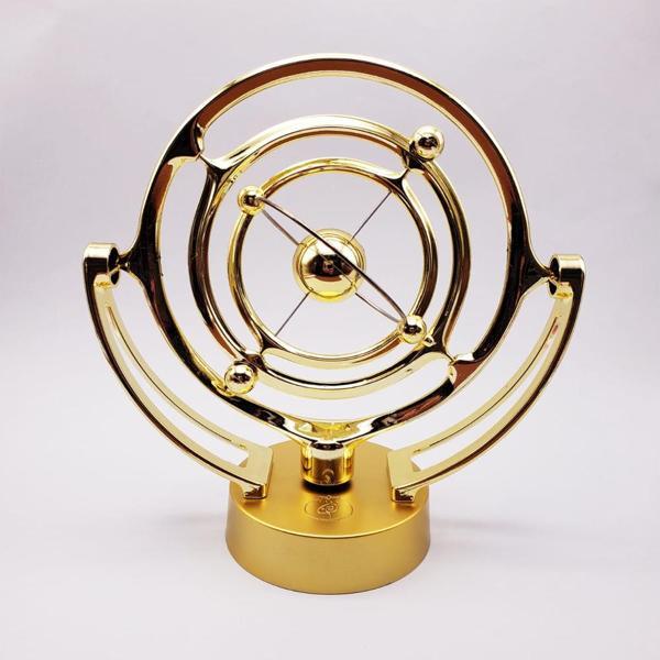 Büro Ev Dekoru için Orbital Mıknatıslı Golden Newton Balans - Image 1