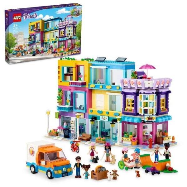 LEGO Friends Ana Cadde Binası Yapı Seti 41704 Standard Packaging - Image 1
