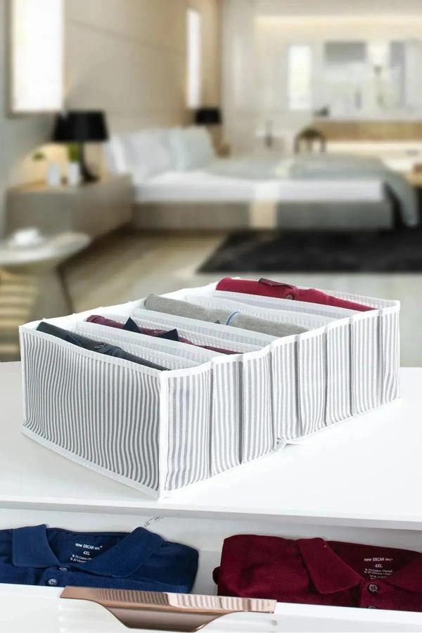 Büro Ev Ofis Düzeni için 8 Bölmeli  XL Pratik Çekmece Organizeri - Image 1
